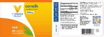 The Vitamin Shoppe Cornsilk 450 mg - supplement
