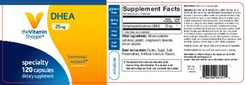 The Vitamin Shoppe DHEA 25 mg - supplement