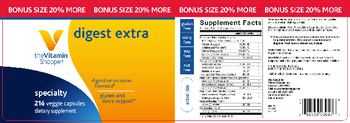 The Vitamin Shoppe Digest Extra - supplement