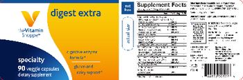 The Vitamin Shoppe Digest Extra - supplement