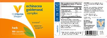 The Vitamin Shoppe Echinacea Goldenseal Complex - supplement