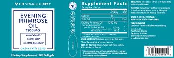 The Vitamin Shoppe Evening Primrose Oil 1300 mg - supplement