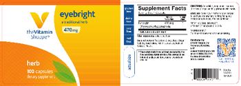 The Vitamin Shoppe Eyebright 470 mg - supplement