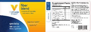 The Vitamin Shoppe Fiber Blend - supplement