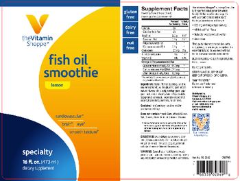 The Vitamin Shoppe Fish Oil Smoothie Lemon - supplement