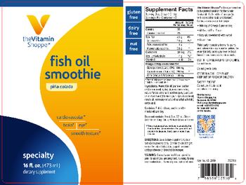 The Vitamin Shoppe Fish Oil Smoothie Pina Colada - supplement