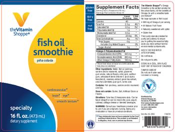 The Vitamin Shoppe Fish Oil Smoothie Pina Colada - supplement