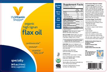 The Vitamin Shoppe Flax Oil - supplement