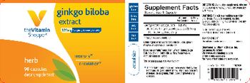 The Vitamin Shoppe Ginkgo Biloba Extract 120 mg - supplement