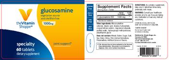 The Vitamin Shoppe Glucosamine 1000 mg - supplement