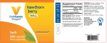 The Vitamin Shoppe Hawthorn Berry 565 mg - supplement