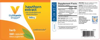 The Vitamin Shoppe Hawthorn Extract 565 mg - supplement