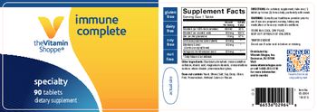 The Vitamin Shoppe Immune Complete - supplement