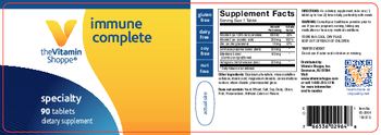 The Vitamin Shoppe Immune Complete - supplement