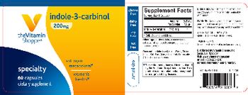 The Vitamin Shoppe Indole-3-Carbinol 200 mg - supplement