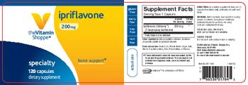 The Vitamin Shoppe Ipriflavone 200mg - supplement