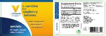 The Vitamin Shoppe L-Carnitine Plus Raspberry Ketones - supplement