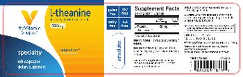 The Vitamin Shoppe L-Theanine 100 mg - supplement