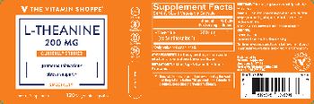 The Vitamin Shoppe L-Theanine 200 mg - supplement