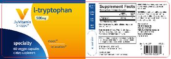 The Vitamin Shoppe L-Tryptophan 500 mg - supplement