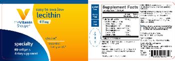 The Vitamin Shoppe Lecithin 411 mg - supplement