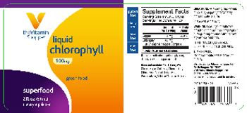 The Vitamin Shoppe Liquid Chlorophyll 100 mg - supplement