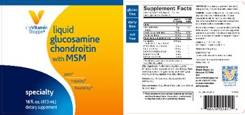 The Vitamin Shoppe Liquid Glucosamine Chondroitin With MSM - supplement