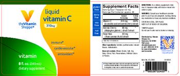 The Vitamin Shoppe Liquid Vitamin C 310 mg - supplement