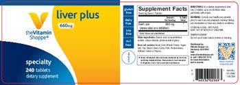 The Vitamin Shoppe Liver Plus 660 mg - supplement
