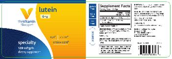 The Vitamin Shoppe Lutein 6mg - supplement