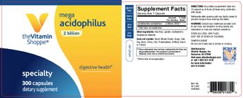 The Vitamin Shoppe Mega Acidophilus - supplement