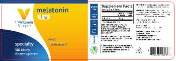 The Vitamin Shoppe Melatonin 1 mg - supplement