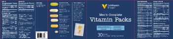 The Vitamin Shoppe Men's Complete Vitamin Packs Vitamin C with Rose Hips - supplement