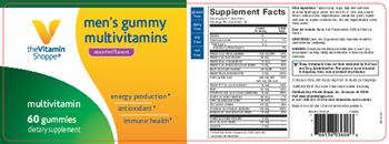 The Vitamin Shoppe Men's Gummy Multivitamins - supplement