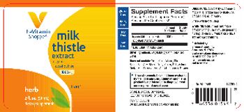 The Vitamin Shoppe Milk Thistle Extract 1000 mg - supplement
