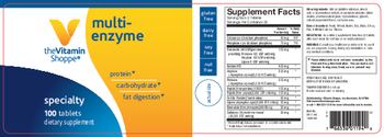 The Vitamin Shoppe Multi-Enzyme - supplement