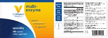 The Vitamin Shoppe Multi-Enzyme - supplement