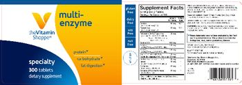 The Vitamin Shoppe Multi-Enzyme - supplement