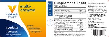 The Vitamin Shoppe Multi-Enzyme - supplement