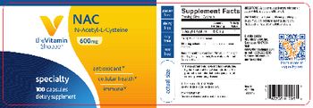 The Vitamin Shoppe NAC 600 mg - supplement