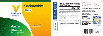 The Vitamin Shoppe Niacinamide 500 mg - supplement