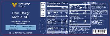 The Vitamin Shoppe One Daily Men’s 50+ - supplement