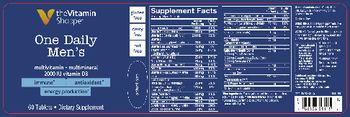 The Vitamin Shoppe One Daily Men?s - supplement