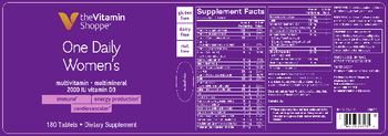 The Vitamin Shoppe One Daily Women’s - supplement