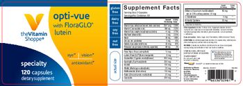 The Vitamin Shoppe Opti-Vue with FloraGLO Lutein - supplement