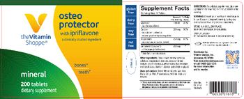 The Vitamin Shoppe Osteo Protector With Ipriflavone - supplement