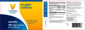 The Vitamin Shoppe Oxygen Cleanse - supplement