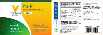 The Vitamin Shoppe P-5-P 50 mg - supplement