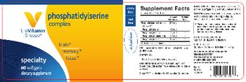 The Vitamin Shoppe Phosphatidylserine Complex - supplement