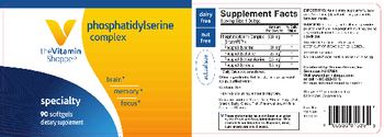 The Vitamin Shoppe Phosphatidylserine Complex - supplement